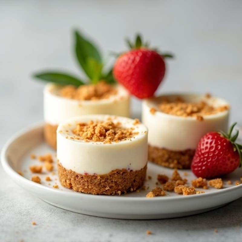 Greek Yogurt Protein Cheesecake Cups