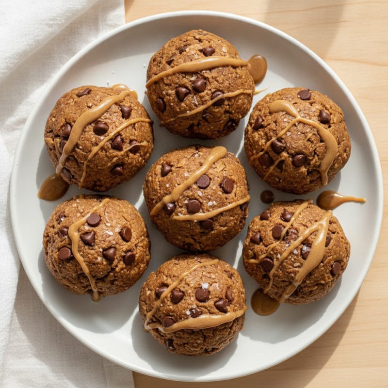 No-Bake Chocolate Chip Protein Bites
