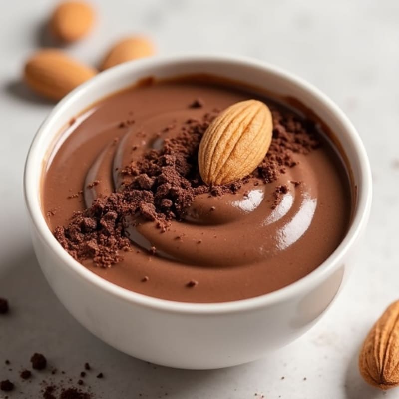 Silky Chocolate Protein Pudding with Greek Yogurt