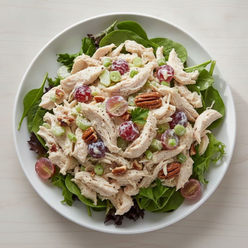 Chicken Salad with Grapes and Pecans