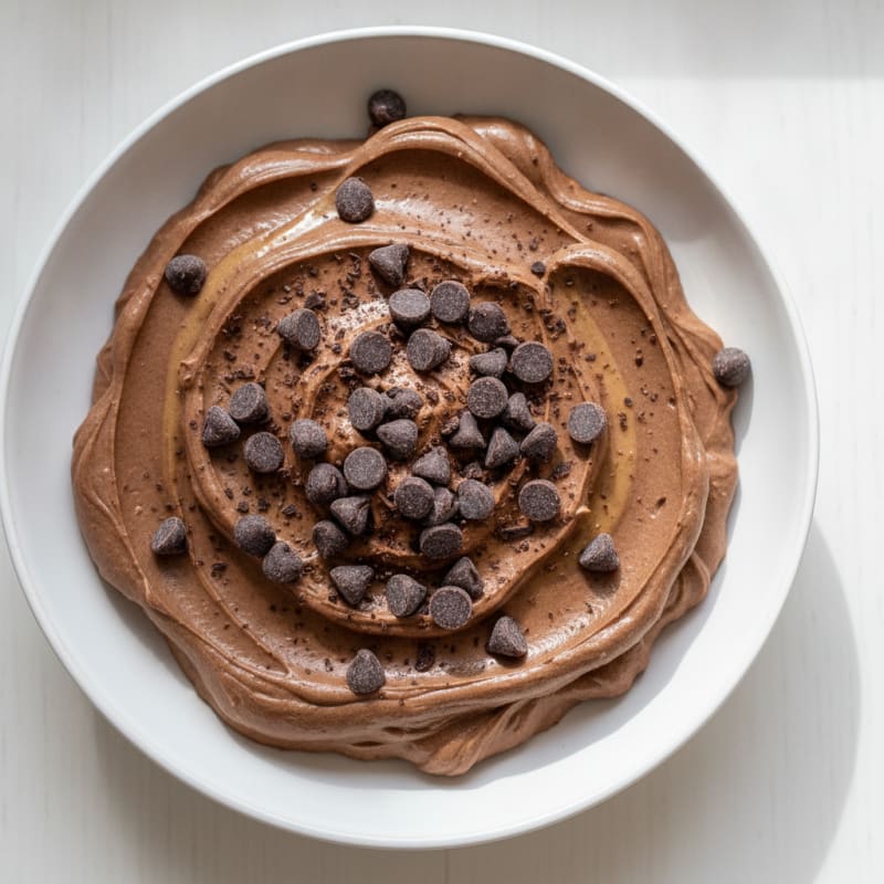 Silky Greek Yogurt Chocolate Protein Pudding