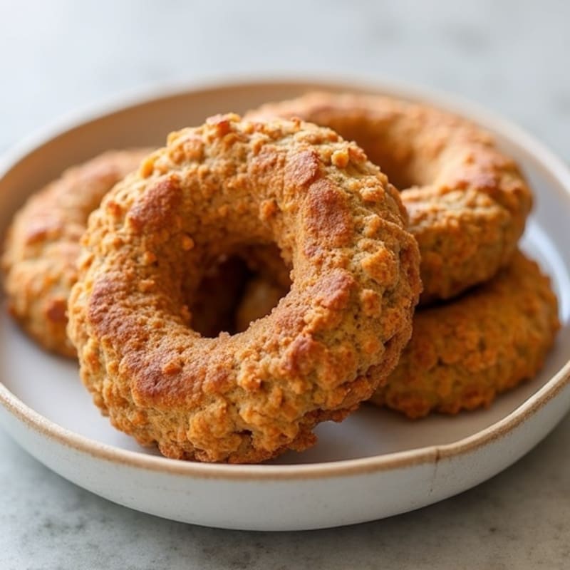 Protein-Packed Baked Pumpkin Spice Breakfast Rings