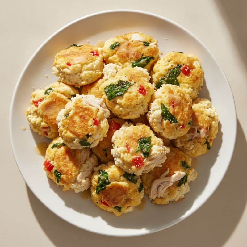 Savory Cottage Cheese Egg Bites