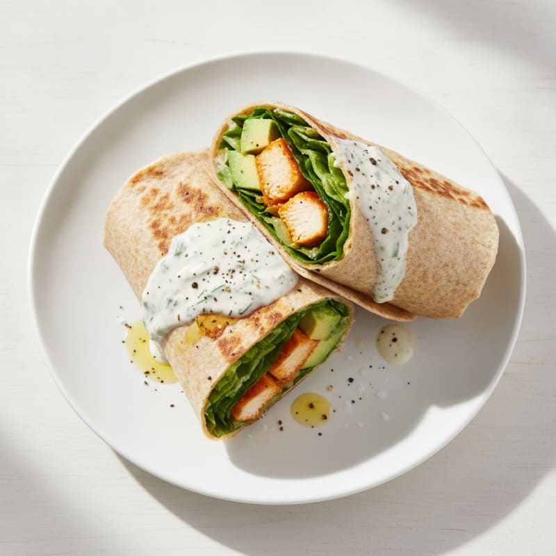 Buffalo Ranch Chicken Wrap