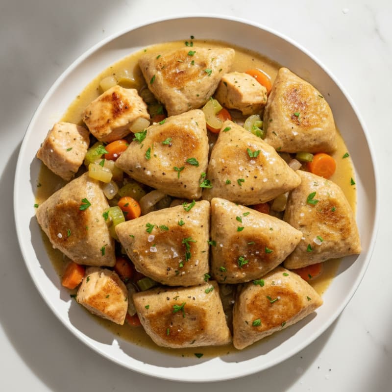 Homestyle Chicken and Herb Dumplings