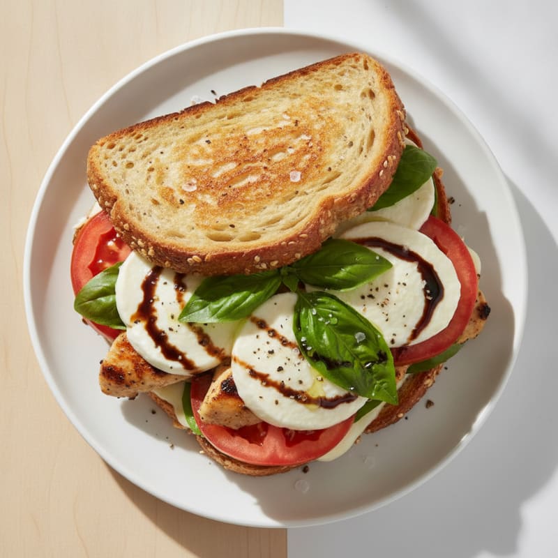 Grilled Chicken Caprese Sandwich