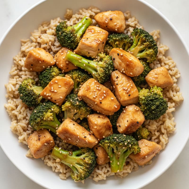 Teriyaki Chicken and Broccoli Stir-Fry