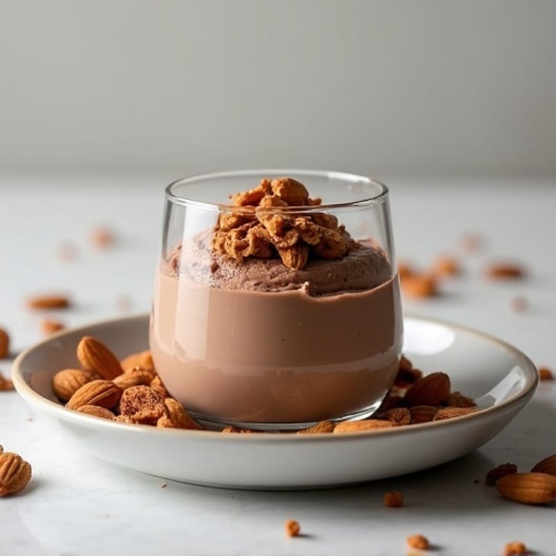 Greek Yogurt Chocolate Protein Mousse