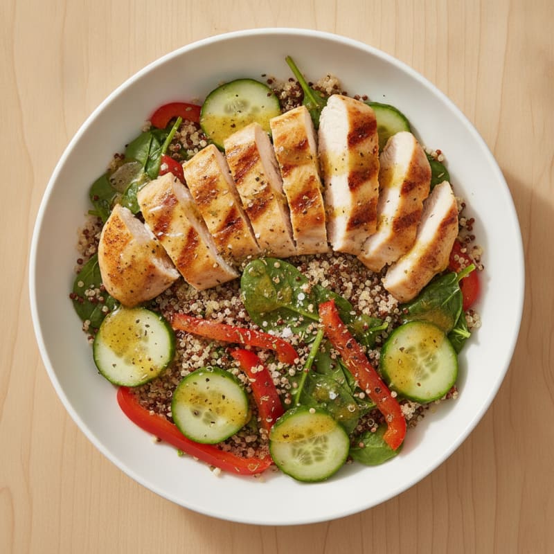 Savory Chicken and Quinoa Power Bowl