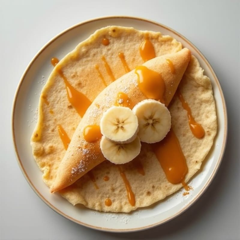 Protein-Packed Almond Butter Banana Crepes