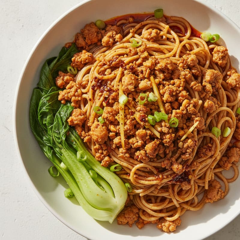Sichuan Dan Dan Noodles with Chili Oil