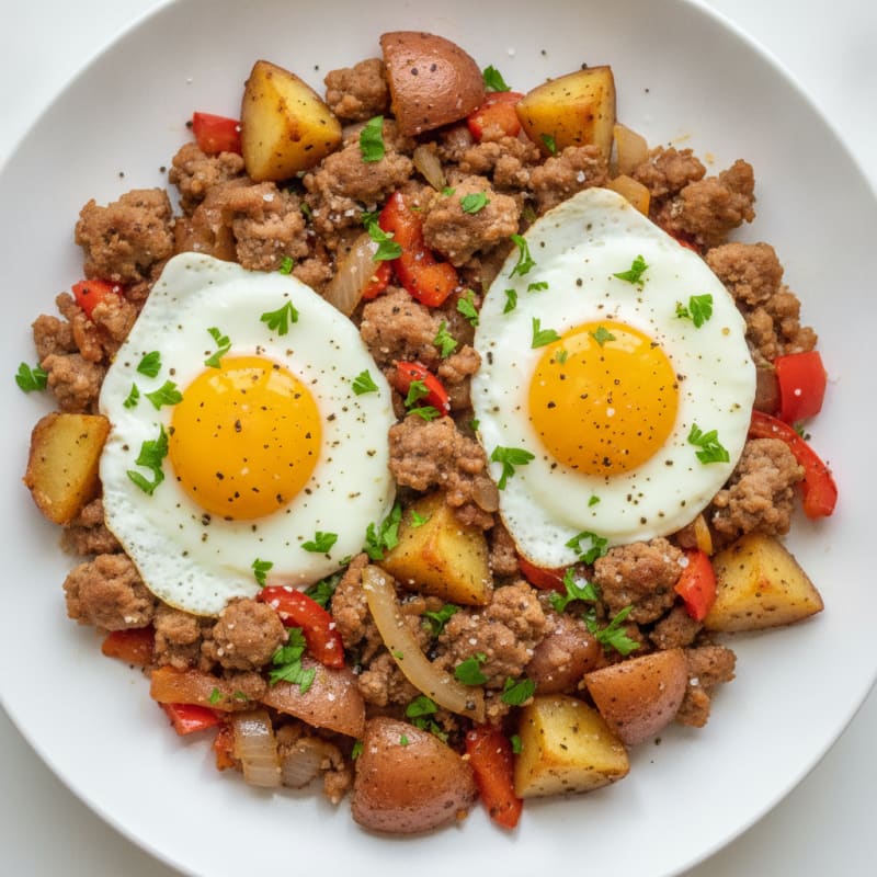 Hearty Sausage & Potato Breakfast Skillet