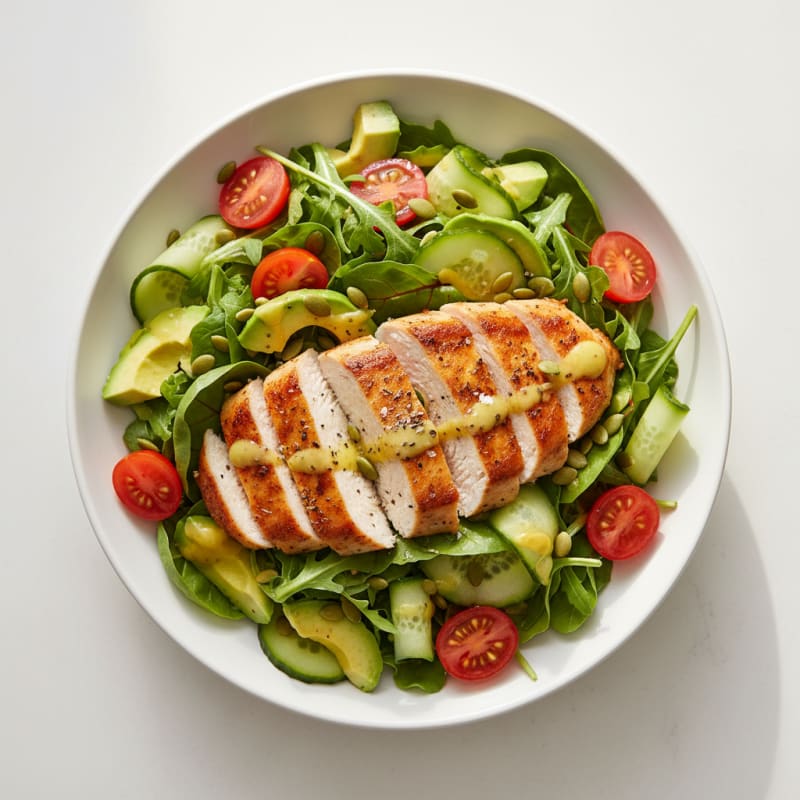 Zesty Lemon-Herb Chicken Salad