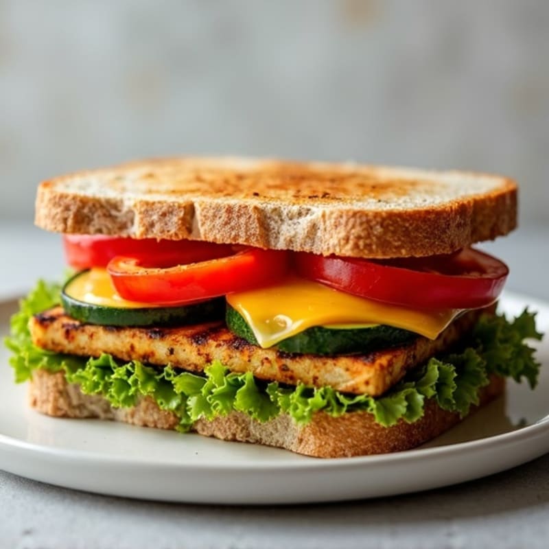 Hearty Grilled Vegetable Sandwich