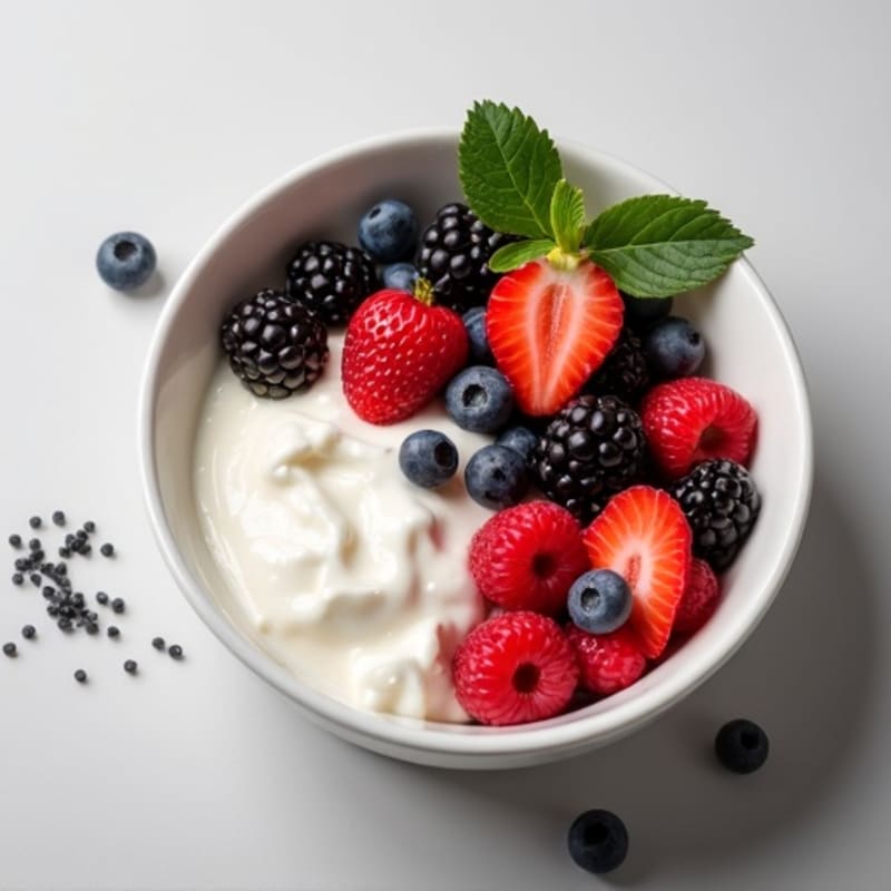 Protein Berry Cottage Cheese Bowl