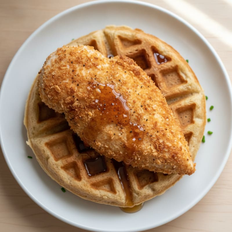 Golden Chicken & Waffles