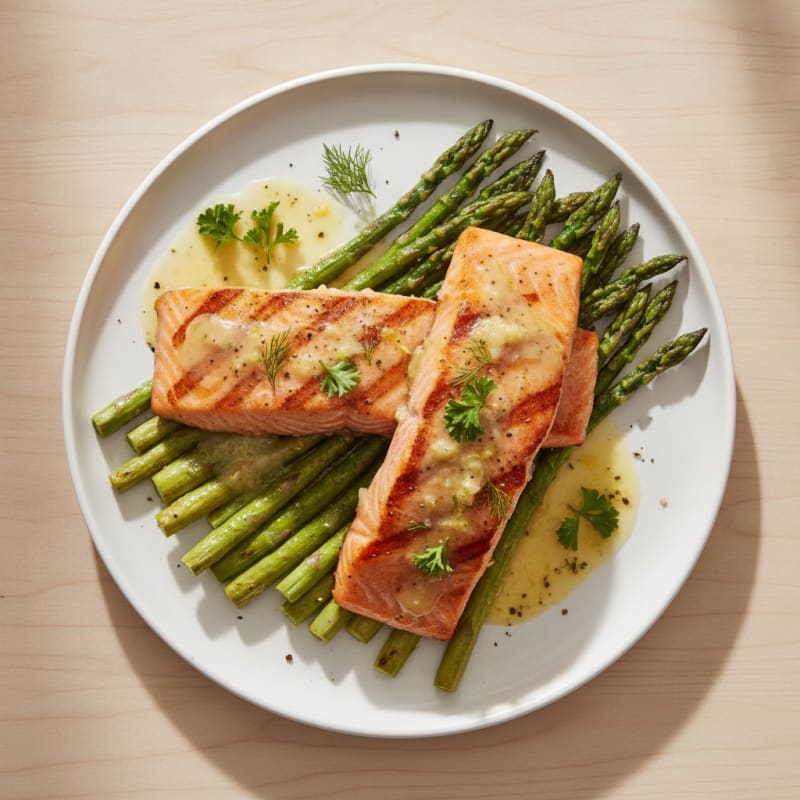 Lemon Herb Grilled Salmon