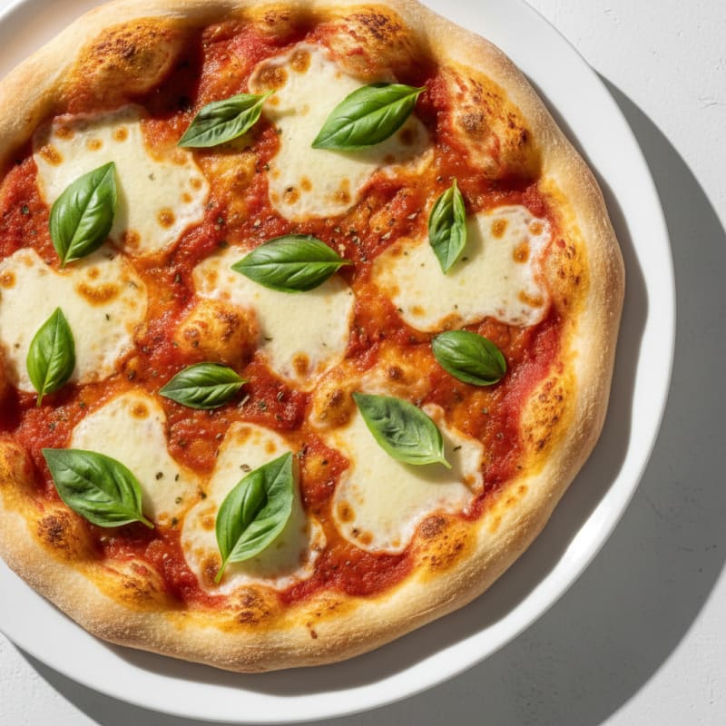 Classic Margherita Pizza with Fresh Basil
