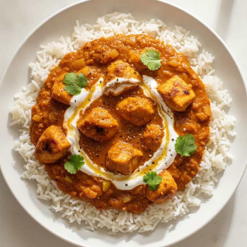 Chicken Tikka Masala with Basmati Rice