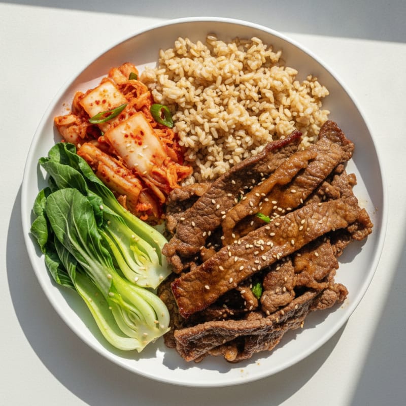 Beef Bulgogi with Kimchi