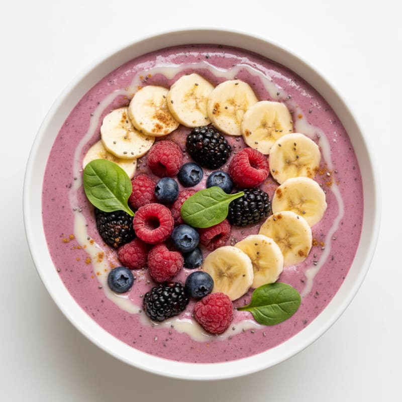 Berry Banana Breakfast Smoothie
