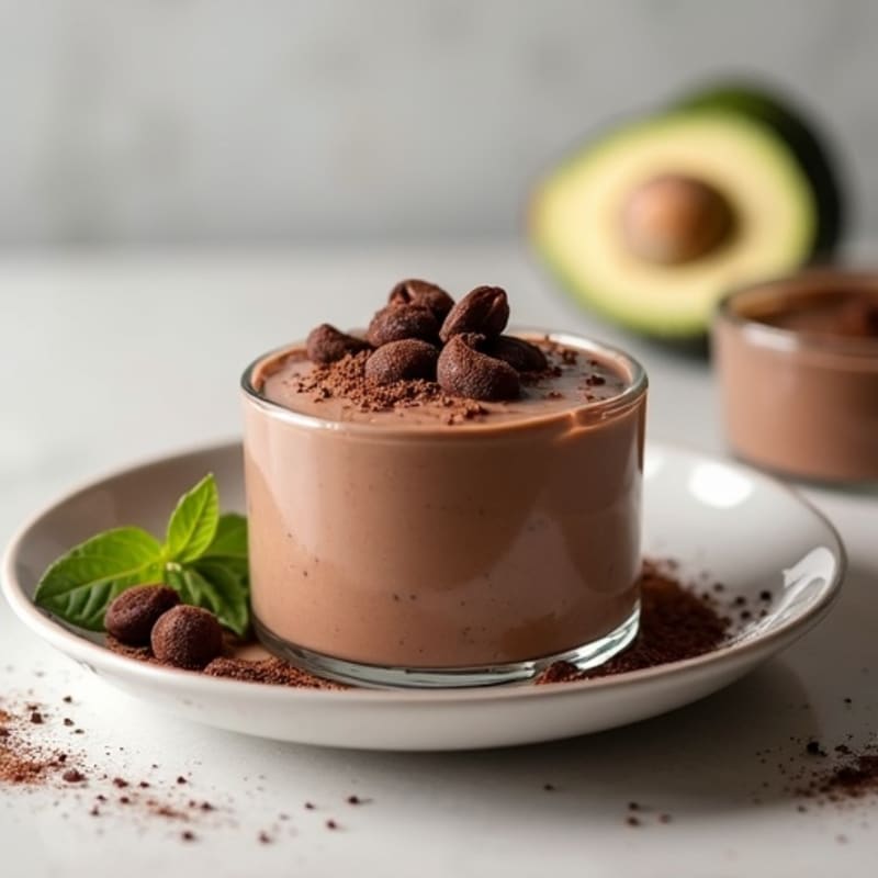 Silky Chocolate Protein Pudding with Greek Yogurt