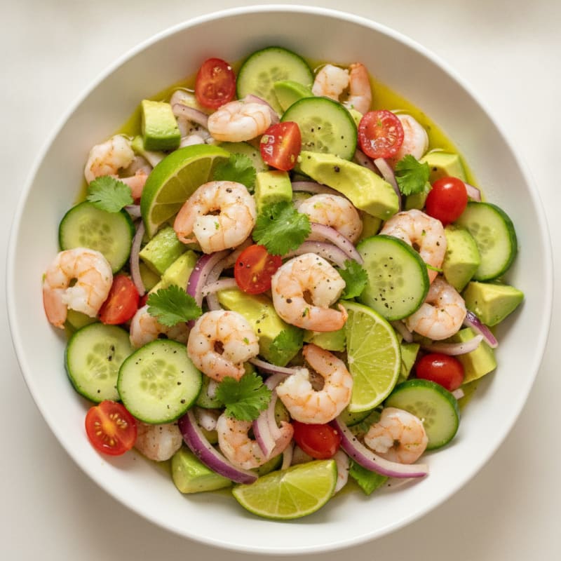 Shrimp and Avocado Ceviche