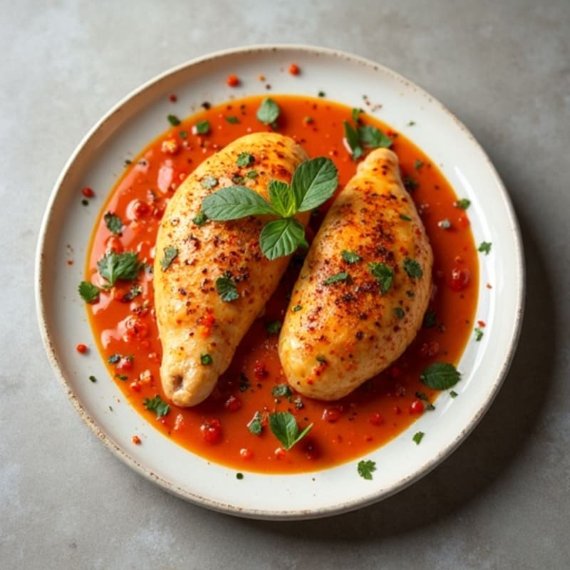 Creamy Spiced Tomato Chicken