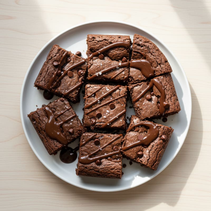 Fudgy Black Bean Power Brownie