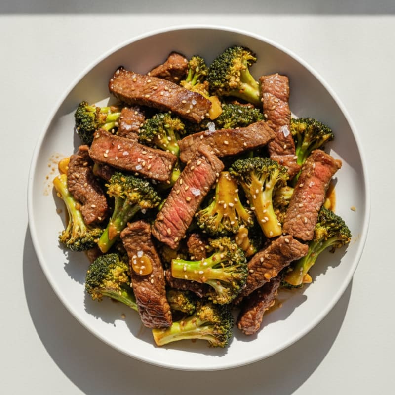 Sesame Beef and Broccoli Stir-Fry