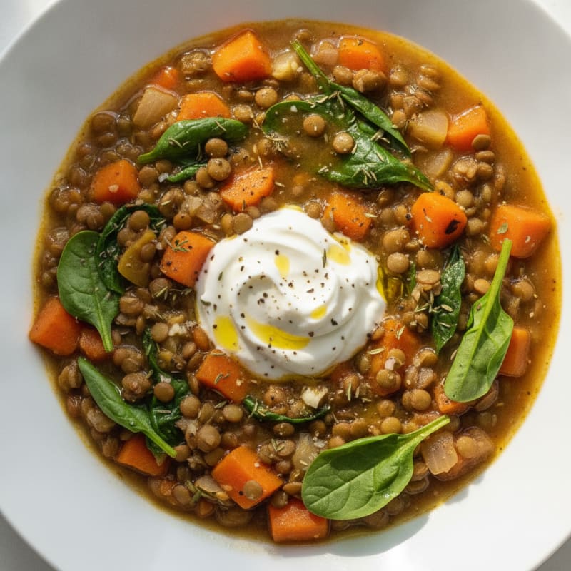 Hearty Lentil and Vegetable Stew
