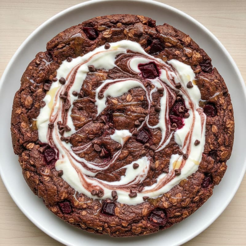 Red Velvet Swirl Brownies