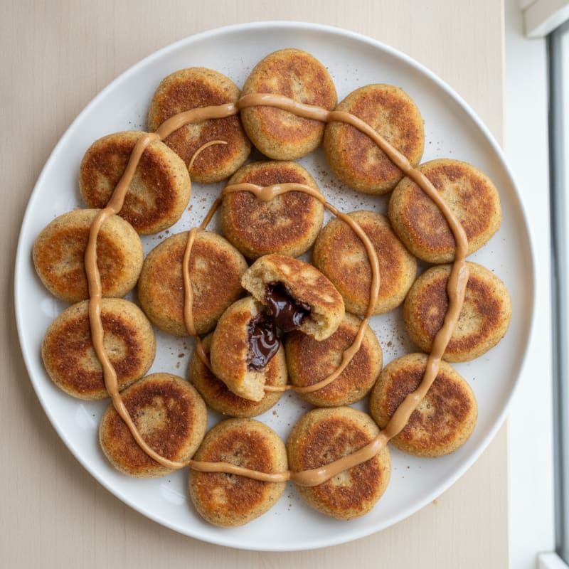 Peanut Butter Chocolate Date Flour Bites