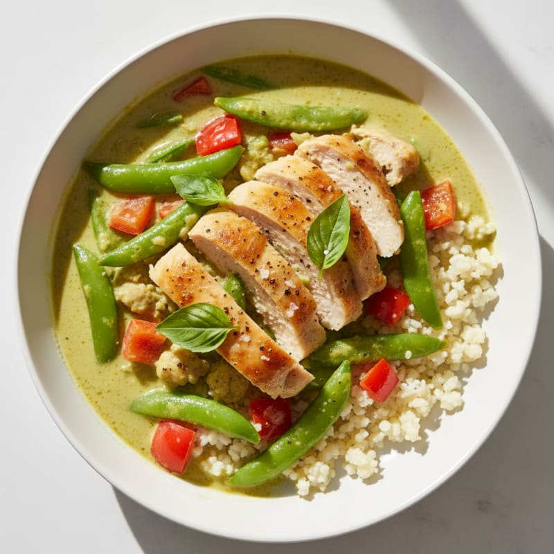 Creamy Thai Green Curry Chicken