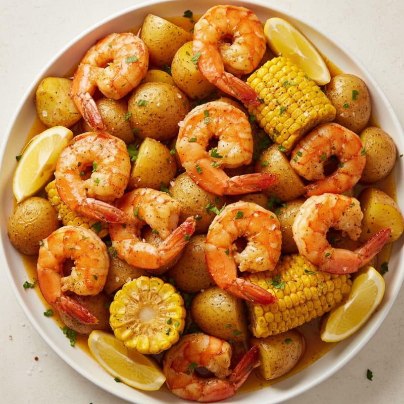 Zesty Garlic Butter Seafood Boil