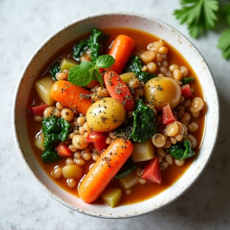 Hearty Lentil and Vegetable Stew