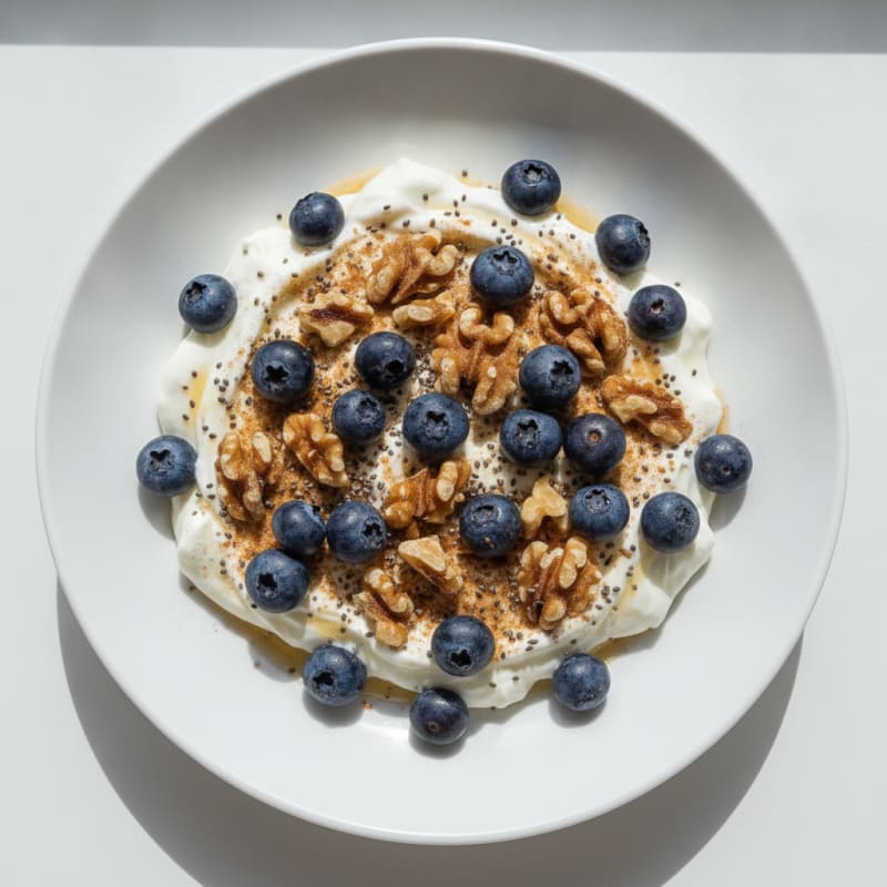 Blueberry Greek Yogurt Protein Power Bowl
