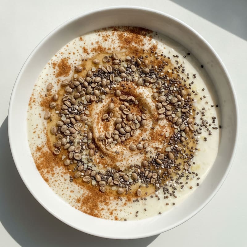 Silken Tofu Banana Smoothie Bowl