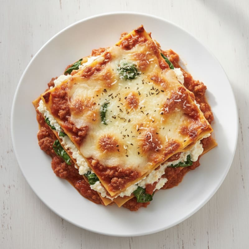 Classic Beef and Ricotta Lasagna Bake