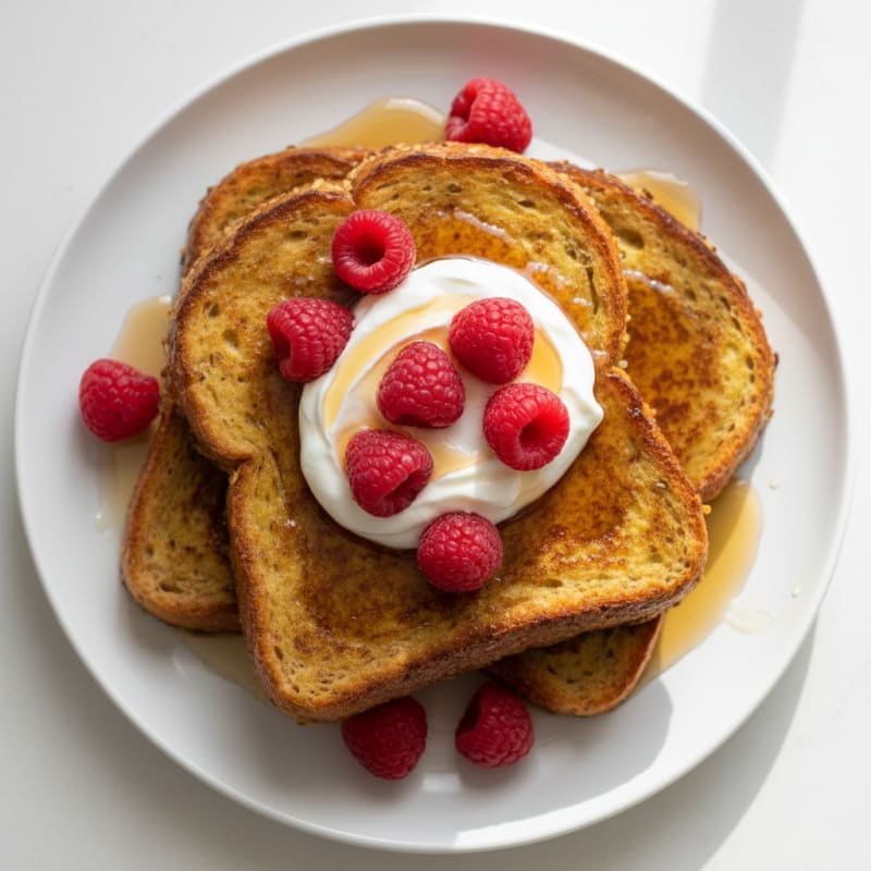 Golden Caramelized Maple French Toast
