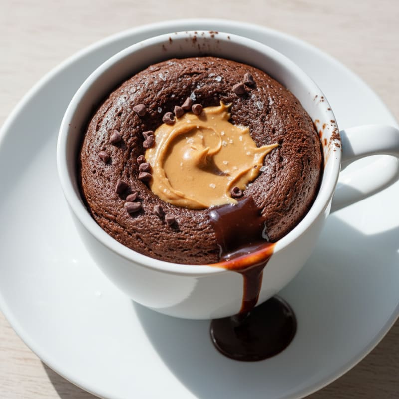 Decadent Chocolate Protein Mug Cake