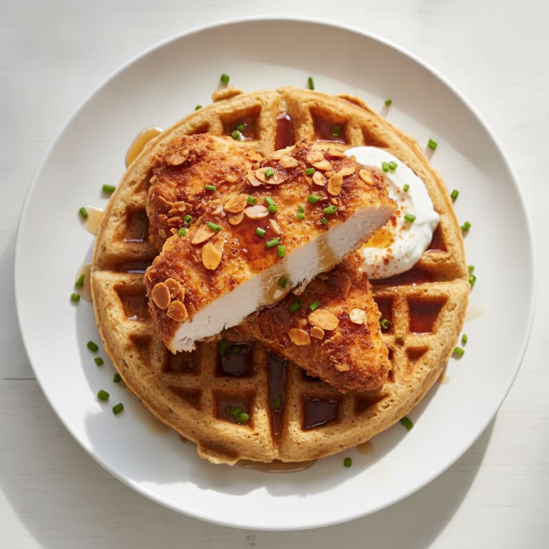 Golden Chicken & Waffles
