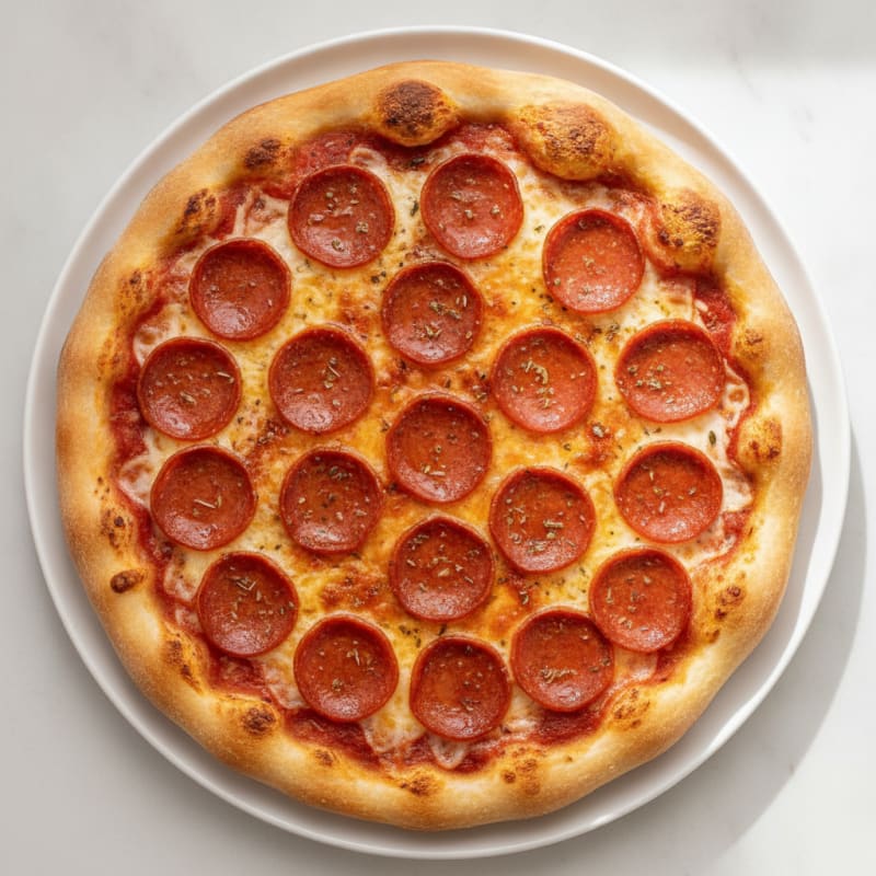 Classic Stuffed Crust Pepperoni Pizza