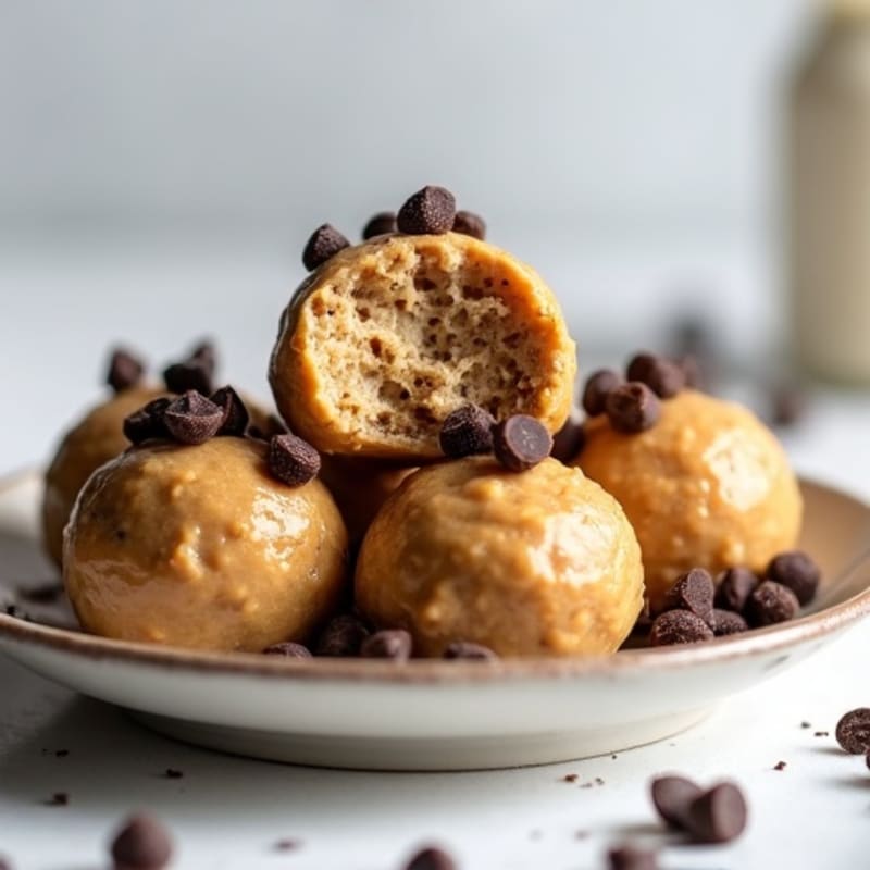 Healthy No-Bake Protein Cookie Dough Bites