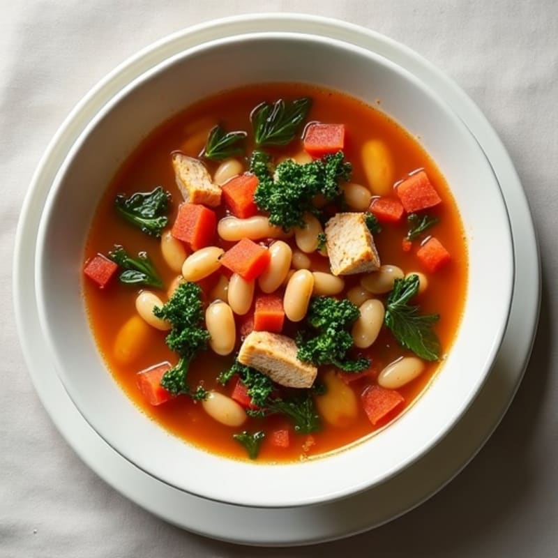 Tuscan-Style Kale and White Bean Soup