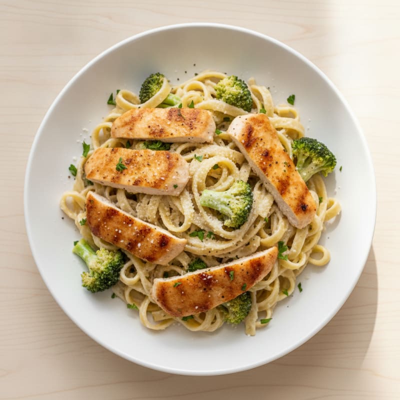 Chicken Alfredo Fettuccine Pasta