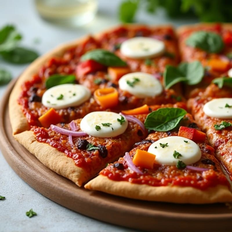 Healthy High-Protein BBQ Chicken Pizza