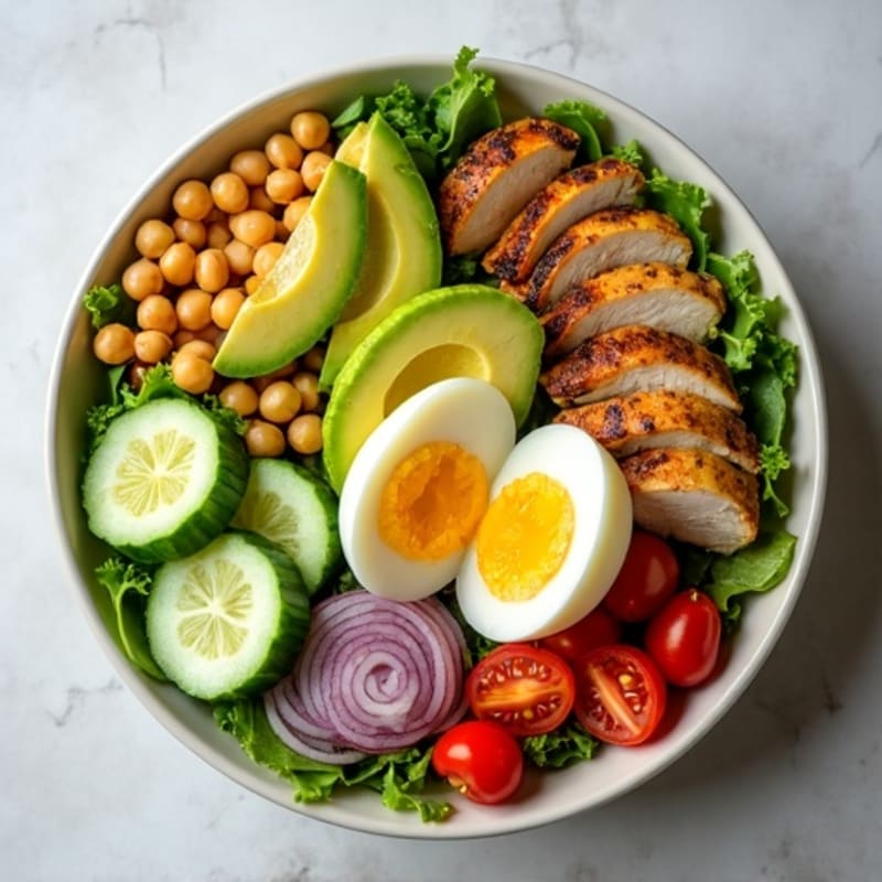 Crisp Avocado Salad Bowl