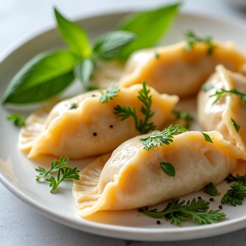 Lightened-Up Chicken and Herb Dumplings