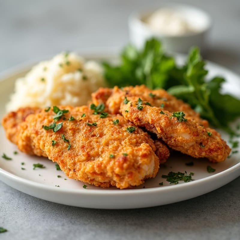 Crispy Baked Buttermilk Chicken with Herbs